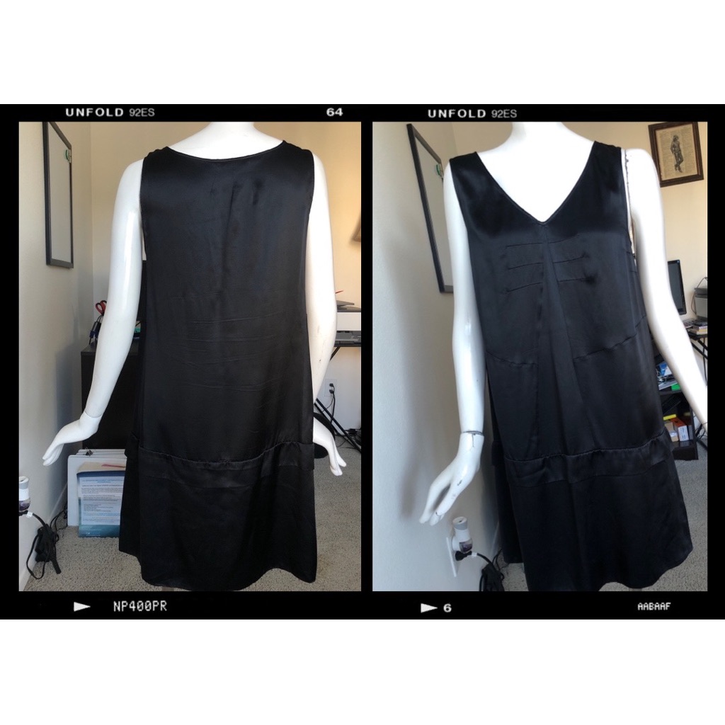 Marc By Marc Jacobs Blue Paisley Drop Waist Silk Sleeveless Casual